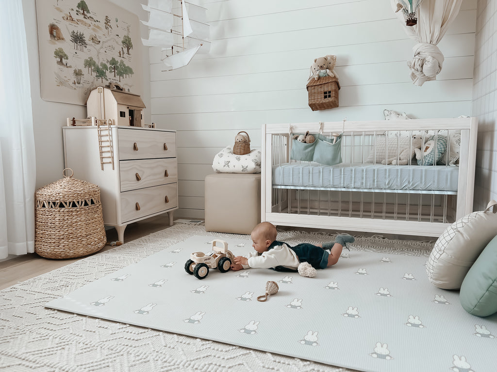 Miffy X Little Bot Baby Play Mat (Ofie mat, Miffy Woodland Tales)