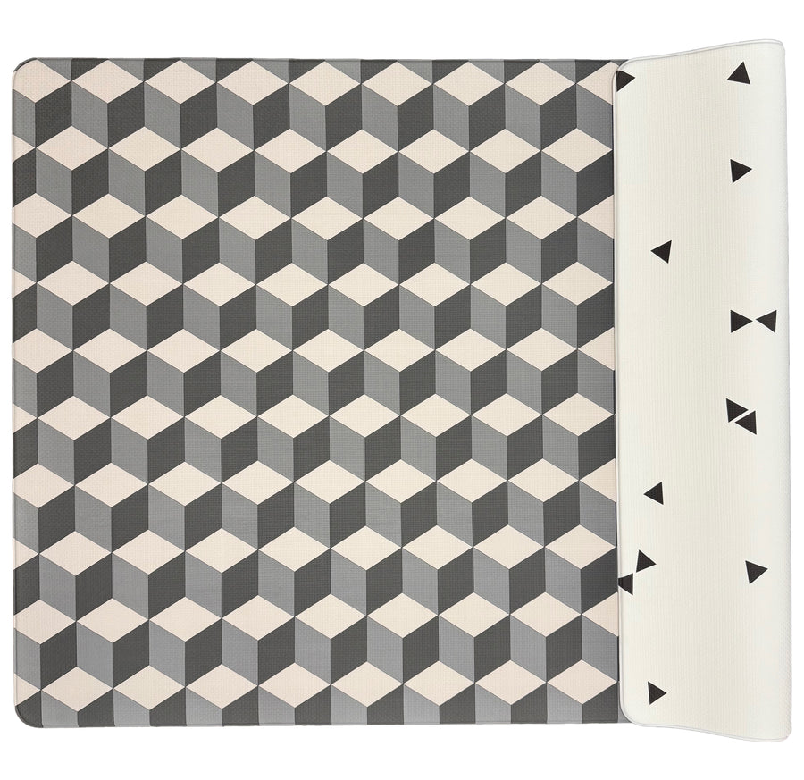 Little Bot Baby Play Mat (Ofie mat, Cube and Triangle)