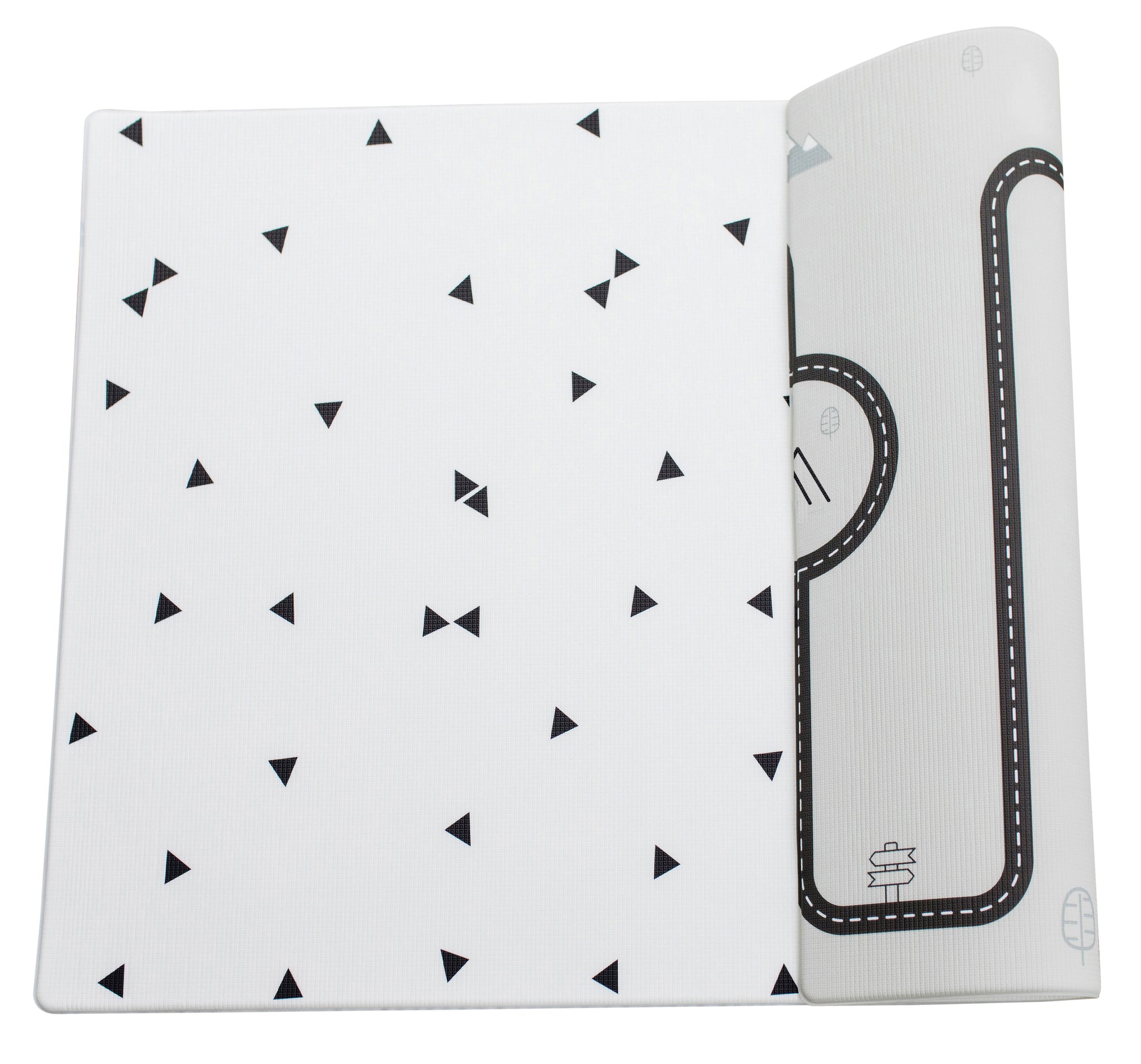 Ofie mat (country road + triangle, large) soft baby play mat Little