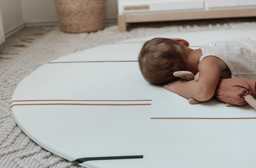 Little Bot Baby Play Mat (Ofie round mat, plants + eze)